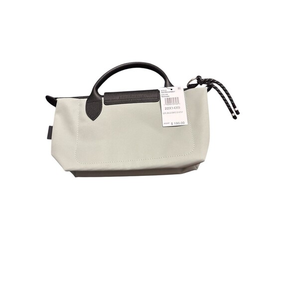 Longchamp Large Le Pliage Energy Recycled Canvas Cosmetics Case Color Vervain - Picture 4 of 6